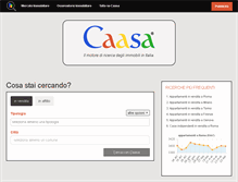 Tablet Screenshot of caasa.it